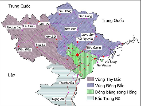 Vận Tải Tây Bắc - Đông Bắc