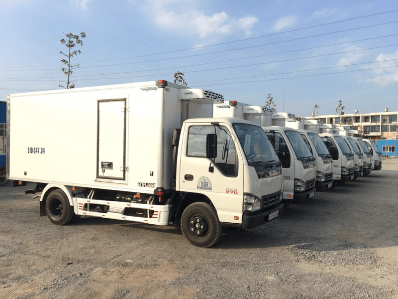 Phương tiện di chuyển sử dụng trong vận tải đường bộ